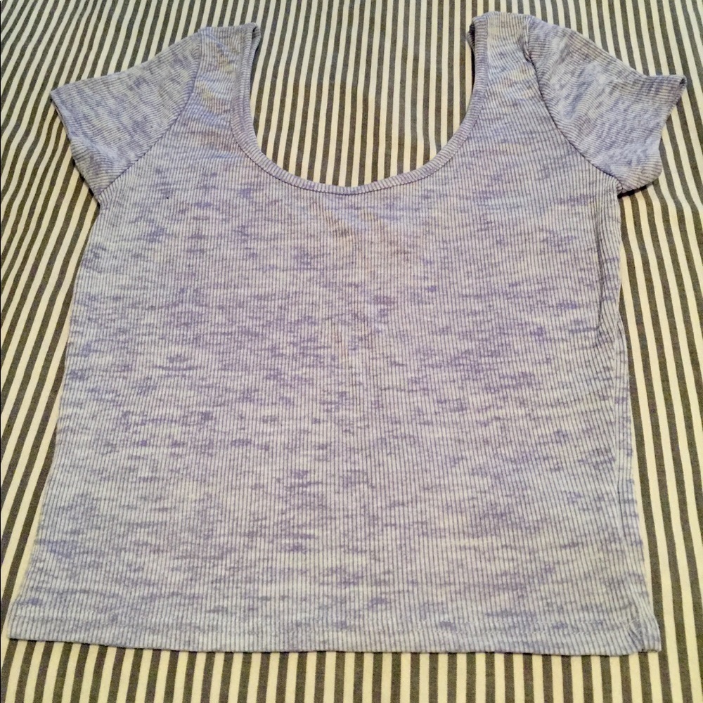 LA hearts crop top